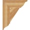 Ekena Millwork Traditional Traditional Rough Sawn Bracket, Western Red Cedar, 6"W x 20"D x 24"H BKT06X20X24TRA01RWR - alternate 4